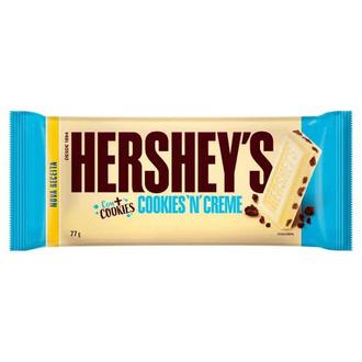 Oferta de Chocolate Branco Cookies N Creme Hersheys Pacote 77g por R$4,49 em Supermercados Myatã