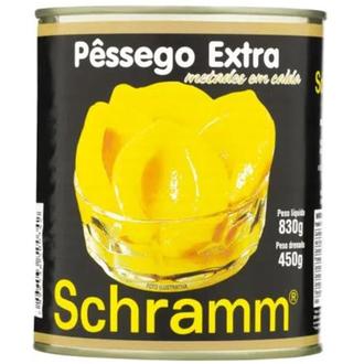 Oferta de Pessego em Calda Schramm 450G por R$9,99 em Supermercados Myatã
