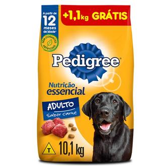 Oferta de Ração para Cães Adultos Nutrição Essencial Sabor Carne Pedigree 10,1kg  por R$99,99 em Supermercados Myatã