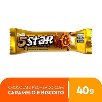 Oferta de Chocolate 5 Star Lacta 40g por R$3,19 em Supermercados Myatã