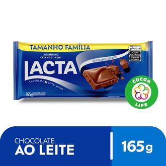 Oferta de Chocolate Ao Leite Lacta 165g por R$9,99 em Supermercados Myatã