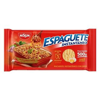 Oferta de Miojo Nissin Lámen Espaguete 500g por R$7,99 em Supermercados Myatã