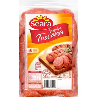 Oferta de Linguiça Toscana Congelada Seara 700g por R$14,59 em Supermercados Myatã