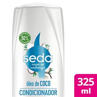 Oferta de Condicionador Bomba Coco Recarga Natural Seda 325Ml por R$15,99 em Supermercados Myatã