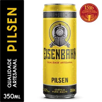 Oferta de Cerveja Puro Malte Eisenbahn 350ml por R$4,19 em Supermercados Myatã