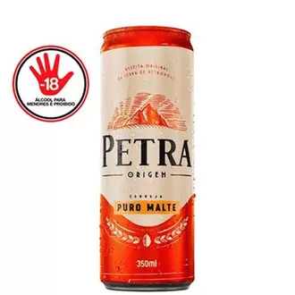 Oferta de Cerveja Petra Puro Malte Lt 350ml por R$2,99 em Supermercados Myatã