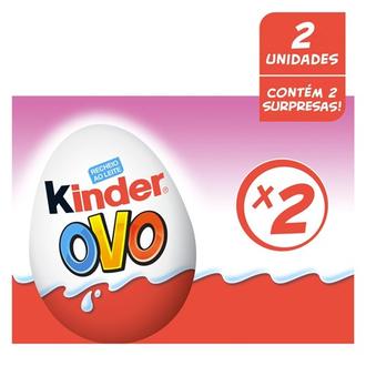 Oferta de Chocolate Kinder Ovo Menina Kinder 20g com 2un por R$9,61 em Supermercados Paraná