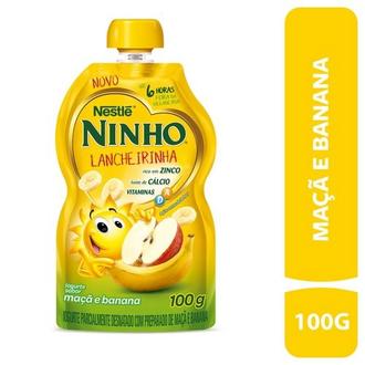 Oferta de Iogurte Pounch Maçã e Banana Nestlé Ninho 100g por R$3,41 em Supermercados Paraná