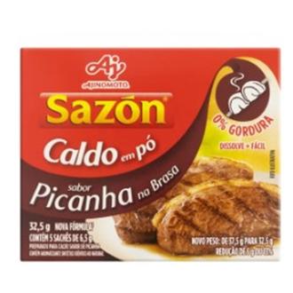 Oferta de Caldo em Pó Picanha Na Brasa Sazón 32,5G por R$2,12 em Supermercados Paraná