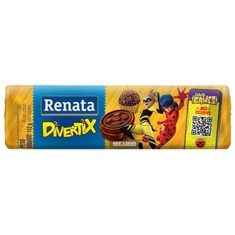 Oferta de Biscoito Divertix Recheio Brigadeiro Renata 112G por R$1,59 em Supermercados Paraná