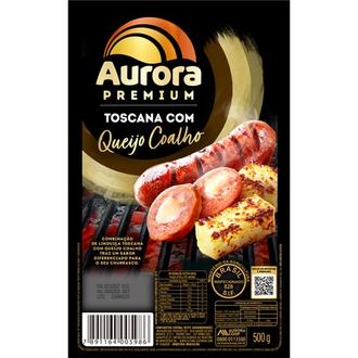 Oferta de Linguiça Toscana Recheada com Queijo Coalho Premium Aurora 500G por R$19,24 em Supermercados Paraná