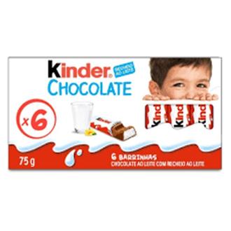 Oferta de Choc Ferrero Kinder T6 75G por R$10,68 em Supermercados Paraná