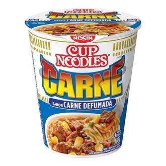 Oferta de Macarrão Instantâneo Sabor Carne Defumada Cup Noodles 69g por R$4,05 em Supermercados Paraná
