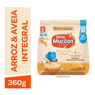 Oferta de Cereal Infantil Integral Arroz & Aveia Mucilon 360g por R$9,61 em Supermercados Paraná