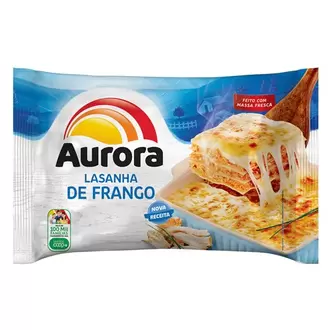 Oferta de Lasanha de Frango Aurora 600G por R$10,68 em Supermercados Paraná