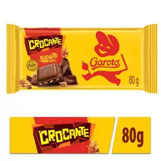 Oferta de Chocolate Crocante Garoto 80 g por R$5,33 em Supermercados Paraná