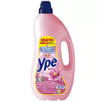 Oferta de Amaciante Rosa Ternura Ypê Leve 2L Pague 1,6L por R$9,61 em Supermercados Paraná