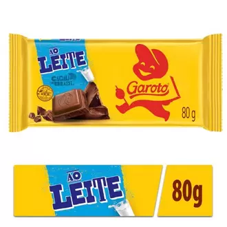 Oferta de Chocolate em Barra Ao Leite Garoto 80g por R$5,33 em Supermercados Paraná