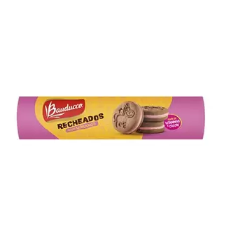 Oferta de Biscoito Recheado Sabor Morango Bauducco 140g por R$1,91 em Supermercados Paraná