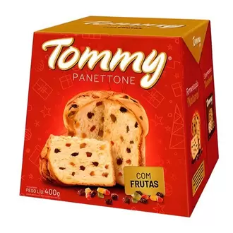 Oferta de Panetone com Frutas Tommy 400g por R$11,75 em Supermercados Paraná