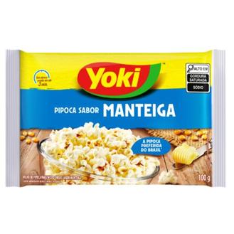 Oferta de Pipoca para Micro-ondas Manteiga Yoki Pacote 100g por R$3,19 em Supermercados Paraná