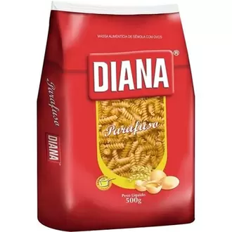 Oferta de Macarrão Parafuso com Ovos Diana 500G por R$2,12 em Supermercados Paraná