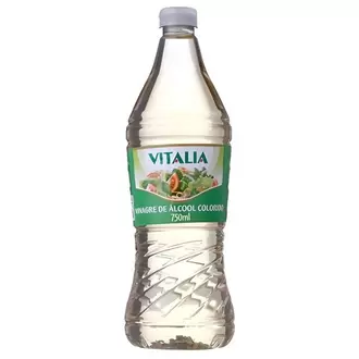 Oferta de Vinagre de Álcool Colorido Vitalia 750ml por R$2,12 em Supermercados Paraná