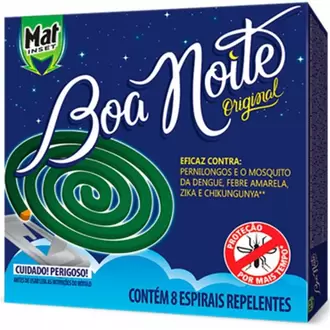 Oferta de Inseticida Boa Noite Original Espiral 96g por R$4,26 em Supermercados Paraná