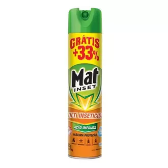 Oferta de Inseticida Mat Inset Multi Inseticidas Aerosol 360ml por R$13,89 em Supermercados Paraná