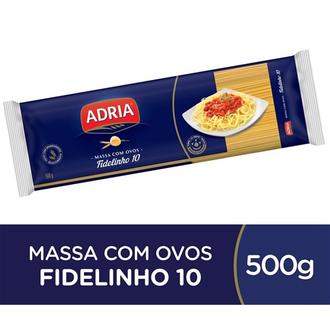 Oferta de Macarrão Fidelinho com Ovos N10 Adria 500G por R$4,69 em Supermercados Pedroso