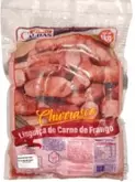 Oferta de LINGUICA CALDAS FRANGO P/ CHURRASC 1KG PC por R$16,99 em Supermercados Pró Brazilian