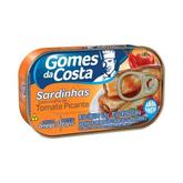 Oferta de Sardinha Gomes Costa Tomate Picante 125g por R$5,49 em Supermercados Rex
