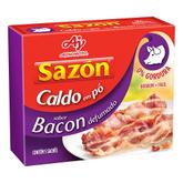 Oferta de Caldo Bacon Sazón em pó 32,5g por R$2,29 em Supermercados Rex