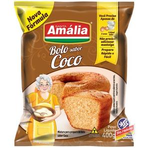 Oferta de MISTURA SANTA AMALIA COCO PTE 400G por R$4,37 em Supermercados Santa Helena