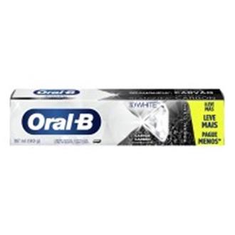 Oferta de Creme Dental 3 White Mineral Clean Oral B 140G por R$7,39 em Supermercados São Vicente