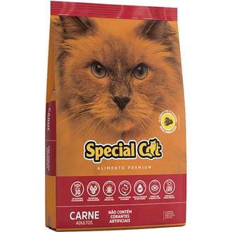 Oferta de Ração para Gatos Special Cat Adulto Sabor Carne Embalagem 1Kg por R$21,9 em Supermercados São Vicente