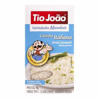 Oferta de Arroz Tio Joao Coz Italiana 1k Varied Mundo por R$21,9 em Supermercados São Vicente