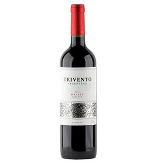 Oferta de Vinho Argentino Trivento Reserve Malbec Garrafa 750ml por R$59,9 em Supermercados São Vicente