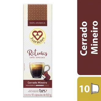 Oferta de Café Cápsula Tres Rituais Cerrado Mineiro 10Un por R$17,9 em Supermercados São Vicente