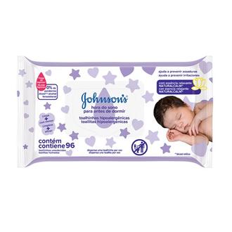 Oferta de Lenços Umedecidos Baby Hora do Sono Johnson's 96Un por R$25,69 em Supermercados São Vicente