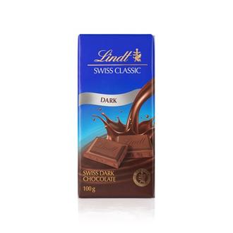 Oferta de Chocolate Suíço Amargo Swiss Classic Lindt 100G por R$18,99 em Supermercados São Vicente