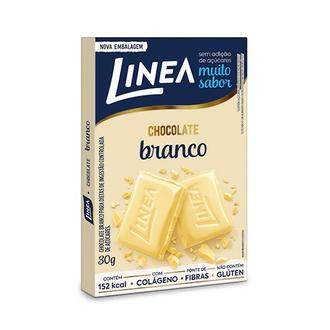 Oferta de Chocolate Branco Linea Zero Açúcar Tablete 30G por R$4,69 em Supermercados São Vicente
