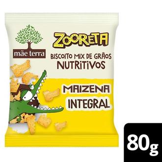 Oferta de Biscoito Vegano Integral Maizena Orgânico Zooreta Mãe Terra 80G por R$5,99 em Supermercados São Vicente