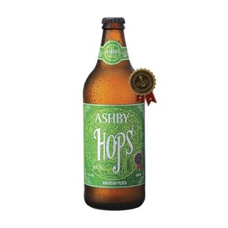 Oferta de Cerveja Ashby Hops Pilsen Clara 600Ml por R$9,99 em Supermercados São Vicente