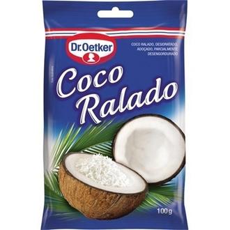Oferta de Coco Ralado Dr Oetker Pacote 100G por R$5,98 em Supermercados São Vicente