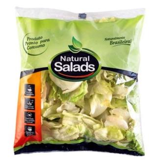 Oferta de Alface Americana Fatiada Natural Salads 200G por R$4,99 em Supermercados São Vicente