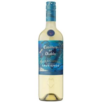 Oferta de Vinho Branco Seco Chileno Phenomenal Devils Carnaval Sauvignon Casillero Del Diablo 750Ml por R$54,9 em Supermercados São Vicente