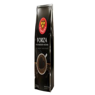 Oferta de Café Torrado e Moído Forza Intensidade Máxima 3 Corações 250g por R$16,9 em Supermercados São Vicente