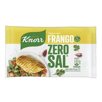 Oferta de Tempero em Pó para Frango Zero Sal Knorr 32g por R$6,59 em Supermercados São Vicente