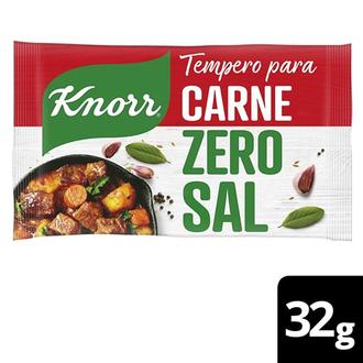 Oferta de Tempero Pó para Carne Zero Sal Pacote Knorr com 8Un 32G por R$4,99 em Supermercados São Vicente